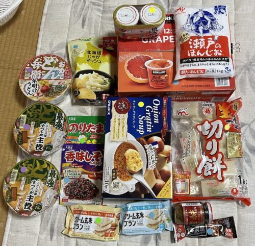 【食料備蓄】2月の我が家の災害備蓄【非常食】